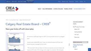 CREB® - Statistics - CREA - Canadian Real Estate Association