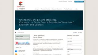 Credit Services : CoreLogic Credco