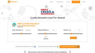 Credila Student Loan|Credila Education Loan Processing Fee & EMI ...