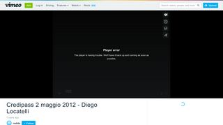 Credipass 2 maggio 2012 - Diego Locatelli on Vimeo