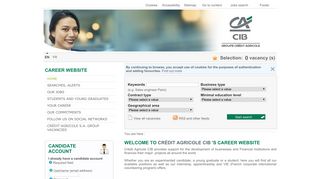 Welcome to Crédit Agricole CIB 's Career Website