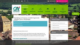 Crédit agricole Centre-est - Banking in france