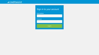 Sign in to your account - Credit Assist