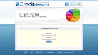 Login - Credit Assistance Network
