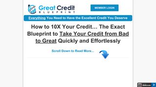 Great Credit Blueprint