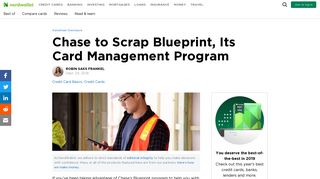 Chase to Scrap Blueprint, Its Card Management Program - NerdWallet