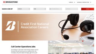 Credit First National Association Careers - BeBridgestone.com