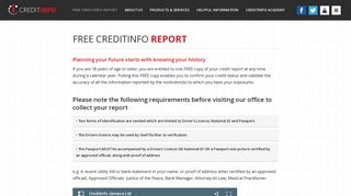 Free Creditinfo Report | Creditinfo Jamaica