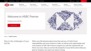 Premier helps you embrace your full life | HSBC (China)