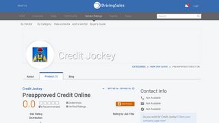 Credit Jockey Preapproved Credit Online Ratings & Reviews ...