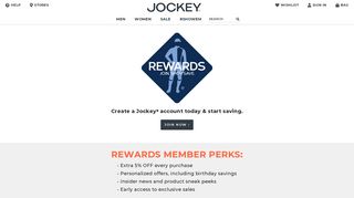 About Jockey Rewards | Jockey Club | Jockey.com