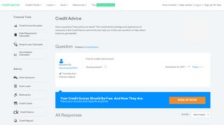 How to create new account | Credit Karma
