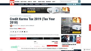 Credit Karma Tax 2019 (Tax Year 2018) Review & Rating | PCMag.com