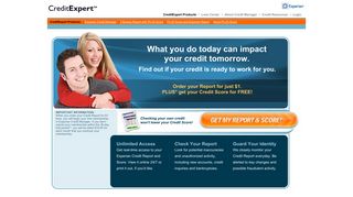 CreditExpert.com - Experian Credit Manager