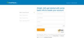 Sign Up Online | Credit Repair.com