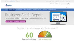 Business Credit Report - Run a Free Company Search | Experian