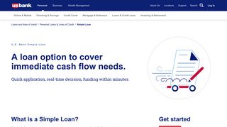 Simple Loan | U.S. Bank