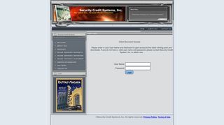 Client Login - Security Credit Systems, Inc.