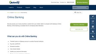 Online Banking - Gateway Credit Union