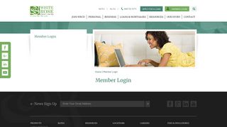 Member Login - White Rose Credit Union - York