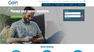Gain Federal Credit Union: Home Page