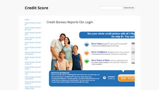 Credit Bureau Reports Cbc Login - Credit Score - Google Sites