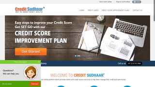 Credit Sudhaar: Improve Credit Score, Get Loans, Credit Cards Easily