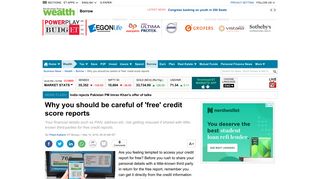 Credit Score: Why you should be careful of 'free' credit score reports