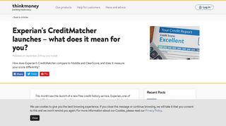 Experian's CreditMatcher launches – what does it mean for you?