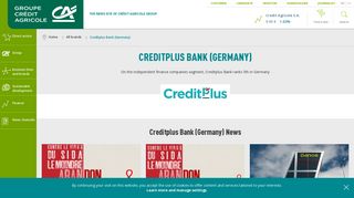 Creditplus Bank (Germany) | Crédit Agricole