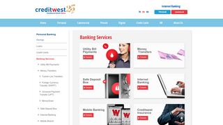 Creditwest Bank | Banking Services