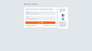 Member Sign In - Members - CREDO Mobile