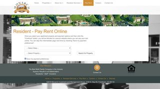 Pay Rent Online - Monarch Investment