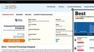 Crescent Processing Company | topcreditcardprocessors