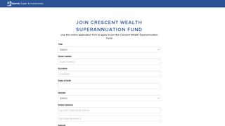Join Crescent Wealth