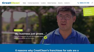 Home - CrestClean Franchises for Sale