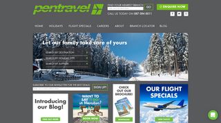 Pentravel: Holiday Packages | Travel Agents | Holidays | Flights