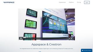 Crestron — Appspace | Digital Signs, Kiosks, IPTV, and More