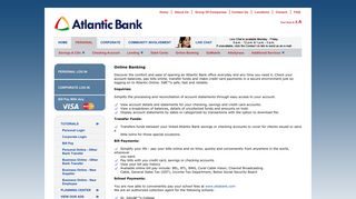 Online Banking - Atlantic Bank Ltd.