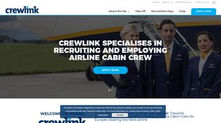 Welcome to Crewlink | The leading recruitment agency for Ryanair ...