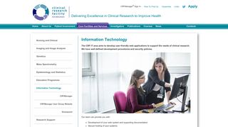 Edinburgh Clinical Research Facility | Information Technology