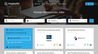 Human Ressources Jobs, CRHA jobs and CRIA jobs in Quebec ...