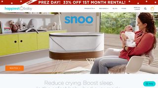 SNOO Smart Sleeper Adds Sleep & Calms Crying Quickly – Happiest ...