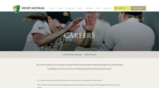 Careers | Cricket Australia