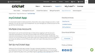 myCricket App | Cricket - Cricket Wireless