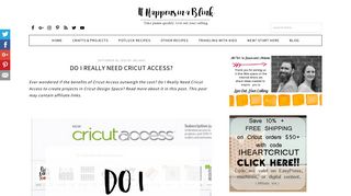 Do I Really Need Cricut Access? - It Happens in a Blink
