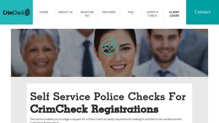 CrimCheck Registrations :: Home - Crimcheck