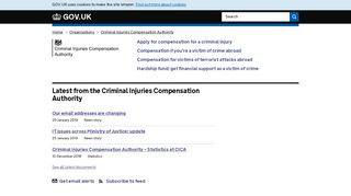 Criminal Injuries Compensation Authority - GOV.UK