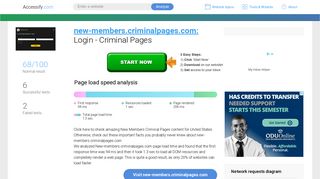 Access new-members.criminalpages.com. Login - Criminal Pages