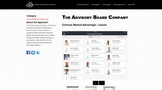 The Advisory Board Company - Crimson Market Advantage - Liaison ...